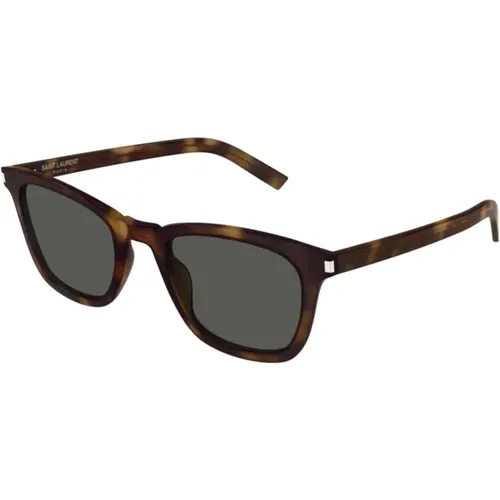 Lim-003 Stilvolle Leder Umhängetasche , unisex, Größe: 53 MM - Saint Laurent - Modalova