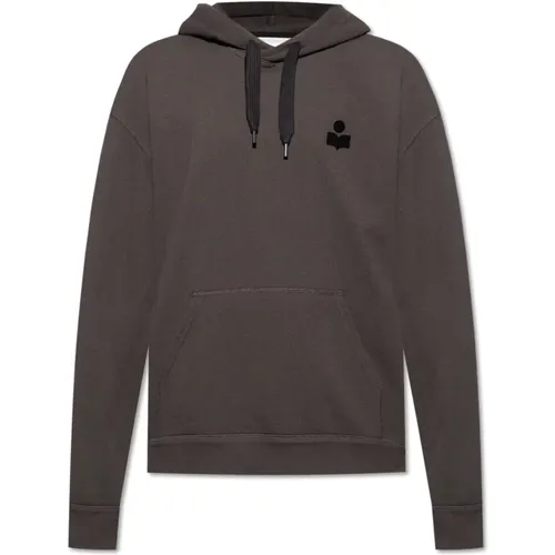 Matte hoodie , male, Sizes: M, XL, XS, S, L - Isabel marant - Modalova