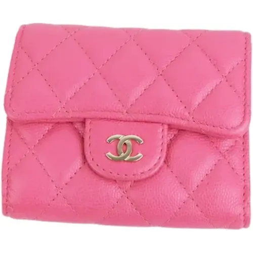 Pre-owned Wallets, female, , Size: ONE SIZE Pre-owned Leather wallets - Chanel Vintage - Modalova