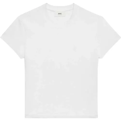 Cotton T-Shirt , male, Sizes: L, 2XL, XL - Ami Paris - Modalova