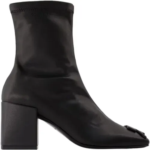 Leather boots , female, Sizes: 3 UK - Courrèges - Modalova