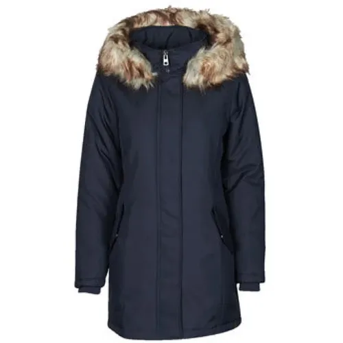 Blaue Parka Jacke für Frauen ONLY - Only - Modalova