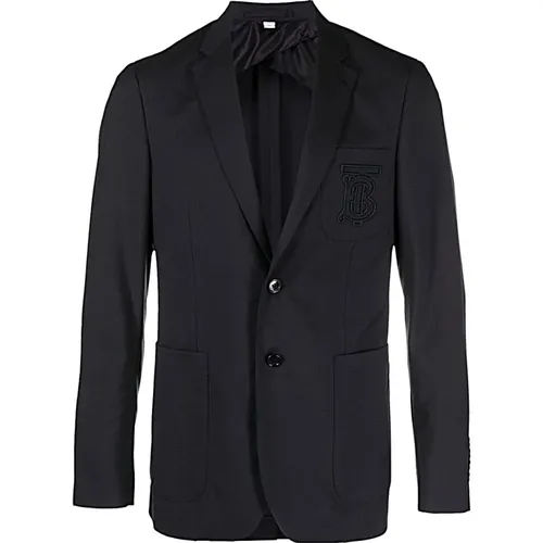 Stylish Blazer for Men , male, Sizes: L - Burberry - Modalova