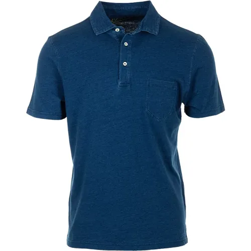 Blaue Polo T-Shirts und Polos , Herren, Größe: XL - Bl'ker - Modalova