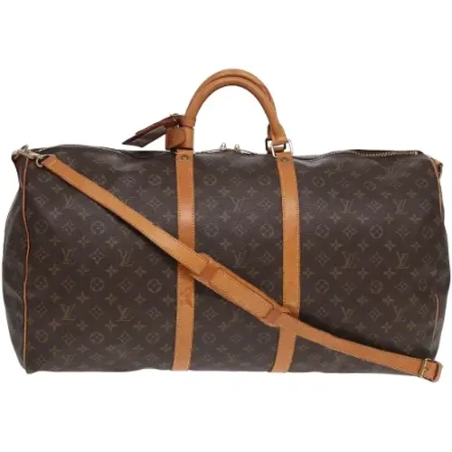 Pre-owned Weekend Bags, female, , Size: ONE SIZE Pre-owned Canvas louis-vuitton-bags - Louis Vuitton Vintage - Modalova