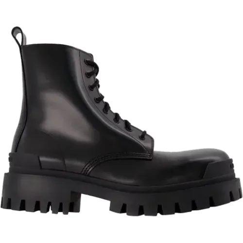 Leather boots , female, Sizes: 4 UK - Balenciaga - Modalova