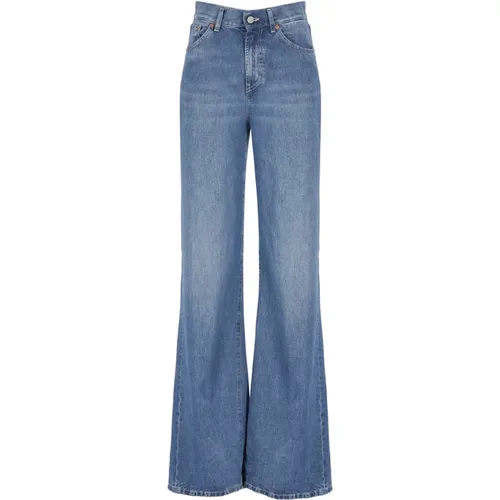 Wide Jeans , Damen, Größe: W28 - Dondup - Modalova