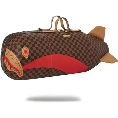 Handtasche Raceway Torpedo Duffle Bag , unisex, Größe: ONE Size - Sprayground - Modalova