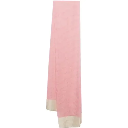 Pre-owned Scarves, female, , Size: ONE SIZE Pre-owned Cotton scarves - Armani Pre-owned - Modalova