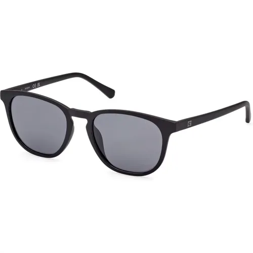 Polarized Round Sunglasses Elegant Style , unisex, Sizes: 53 MM - Guess - Modalova