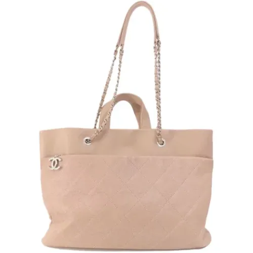 Pre-owned Tote Bags, female, , Size: ONE SIZE Pre-owned Leather totes - Chanel Vintage - Modalova