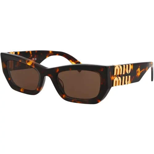 Stylish Sunglasses with 0MU 09Ws , female, Sizes: 53 MM - Miu Miu - Modalova