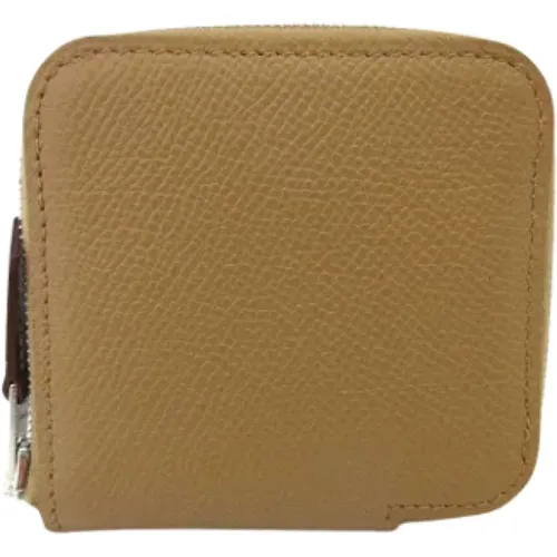 Pre-owned Wallets, female, , Size: ONE SIZE Pre-owned Leather wallets - Hermès Vintage - Modalova