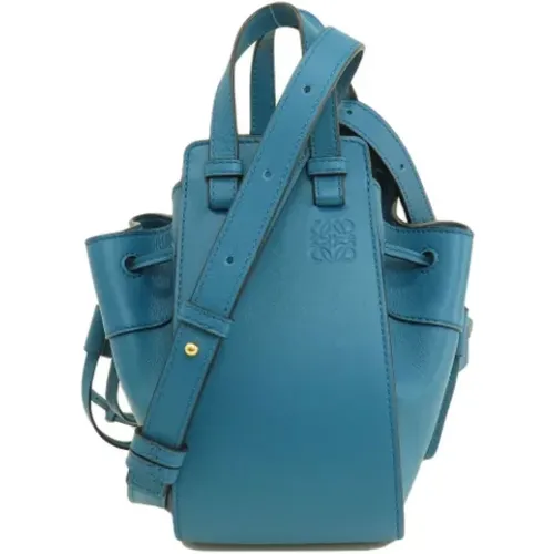 Pre-owned Bucket Bags, female, , Size: ONE SIZE Pre-owned Leather handbags - Loewe Pre-owned - Modalova