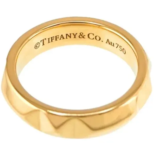 Pre-owned Jewellery, female, , Size: ONE SIZE Pre-owned Gold rings - Tiffany & Co. Pre-owned - Modalova