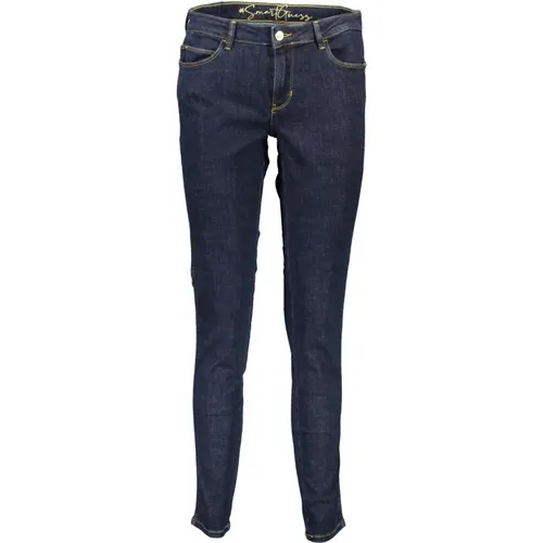 Stylish Skinny Jeans with Mid-Rise Waist , female, Sizes: W24 L30, W27 L30, W26 L30, W25 L30 - Guess - Modalova