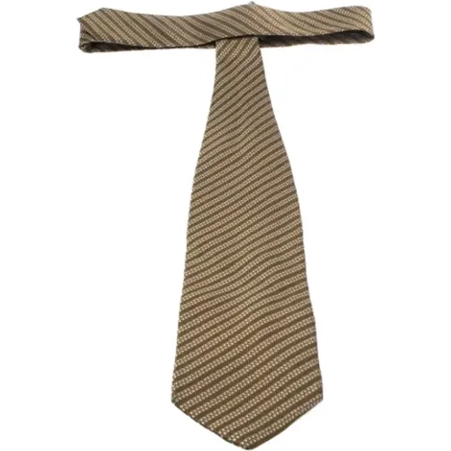 Pre-owned Accessories, male, , Size: ONE SIZE Pre-owned Silk home-office - Armani Pre-owned - Modalova