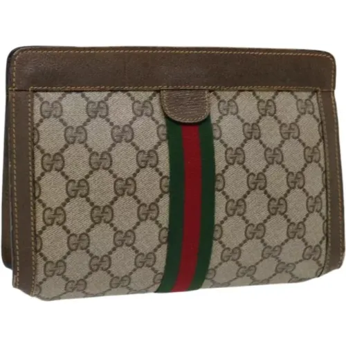 Pre-owned Canvas gucci-bags , female, Sizes: ONE SIZE - Gucci Vintage - Modalova