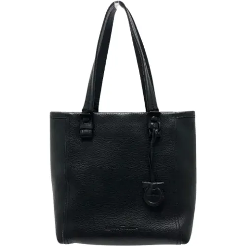 Pre-owned Tote Bags, female, , Size: ONE SIZE Pre-owned Leather shoulder-bags - Salvatore Ferragamo Pre-owned - Modalova