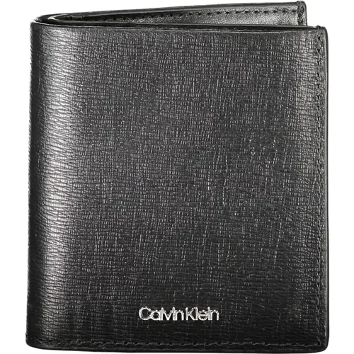 Wallets & Cardholders, male, , Size: ONE SIZE Leather Wallet - Calvin Klein - Modalova