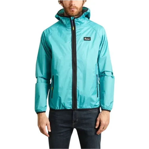 Türkise Windbreaker Jacke , Herren, Größe: S - Penfield - Modalova