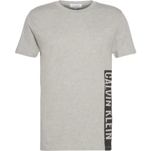Vertical Logo Shirt with Band , male, Sizes: S - Calvin Klein - Modalova