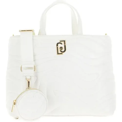 Weiße Handtasche Eleganter Casual-Stil , Damen, Größe: ONE Size - Liu Jo - Modalova