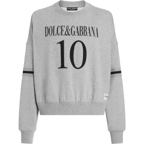 Sweatshirts, male, , Size: S Sweatshirt Ss25 - Dolce & Gabbana - Modalova