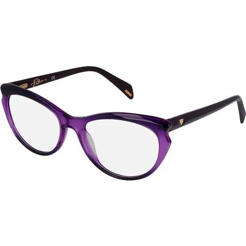 Stylische Brille Vpla02 , unisex, Größe: 54 MM - Police - Modalova