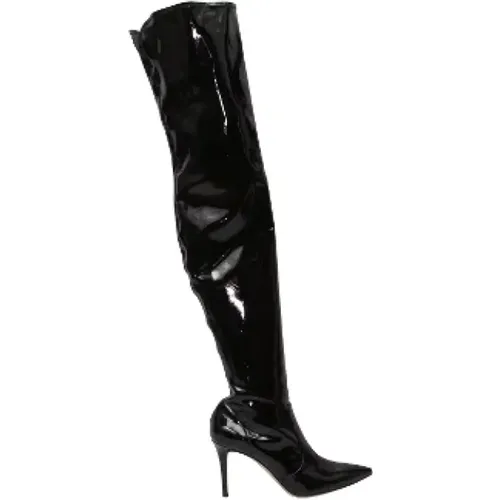 Pre-owned Boots, female, , Size: 11 US Pre-owned Leather boots - Gianvito Rossi Pre-owned - Modalova