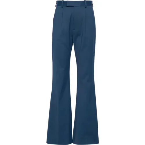 Blaue Maßgeschneiderte Hose mit Falten - Vivienne Westwood - Modalova