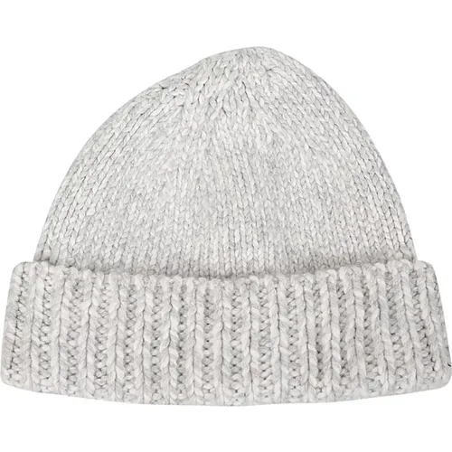 Beanies, unisex, , Size: ONE SIZE Cashmere Knit Beanie Hat - Eleventy - Modalova