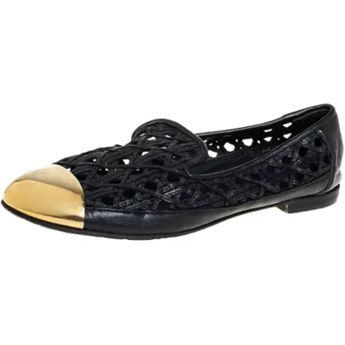 Pre-owned Flats, female, , Size: 7 US Pre-owned Leather flats - Giuseppe Zanotti Pre-owned - Modalova