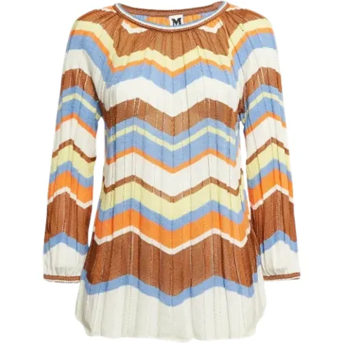 Pre-owned Tops, female, , Size: L Pre-owned Knit tops - Missoni Pre-owned - Modalova