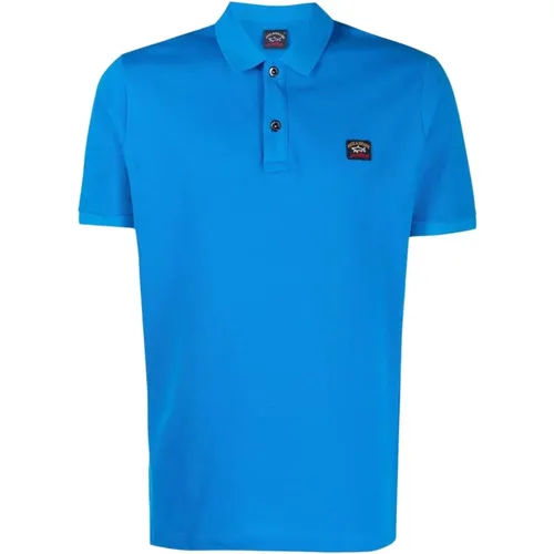 Klassisches Polo Shirt , Herren, Größe: S - PAUL & SHARK - Modalova