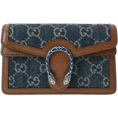 Pre-owned Denim gucci-bags , female, Sizes: ONE SIZE - Gucci Vintage - Modalova