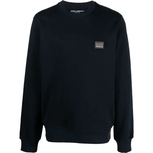 Sweaters for Men , male, Sizes: L, XL, S, M - Dolce & Gabbana - Modalova