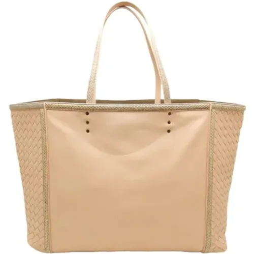 Pre-owned Tote Bags, female, , Size: ONE SIZE Pre-owned Leather totes - Bottega Veneta Vintage - Modalova