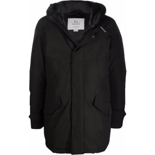 Schwarze Jacke Woolrich - Woolrich - Modalova