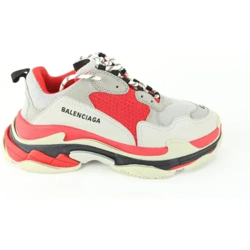 Pre-owned Sneakers, male, , Size: 9 US Pre-owned Leather sneakers - Balenciaga Vintage - Modalova