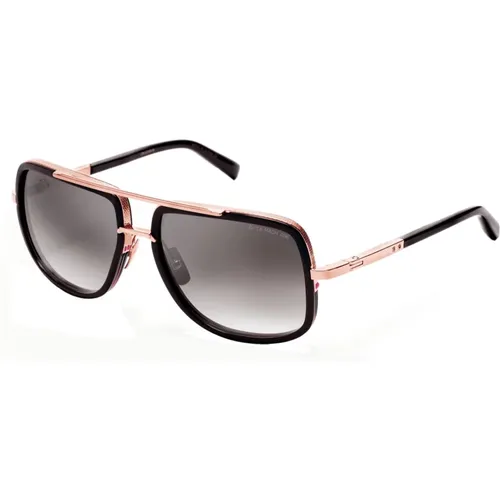 Sunglasses, unisex, , Size: 59 MM Matte Black Rose Gold Sunglasses - Dita - Modalova