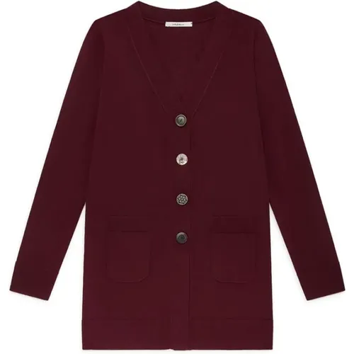 Cardigans, female, , Size: M Colours of the World Cardigan - Maliparmi - Modalova