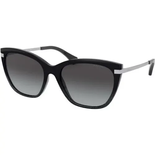 Stilvolle Schwarze Sonnenbrille , Damen, Größe: 56 MM - Ralph Lauren - Modalova
