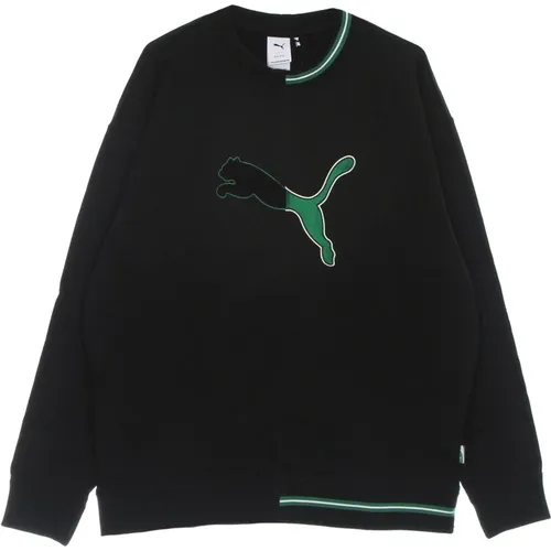 Sweatshirts, male, , Size: S Lightweight Crewneck Sweatshirt - Puma - Modalova