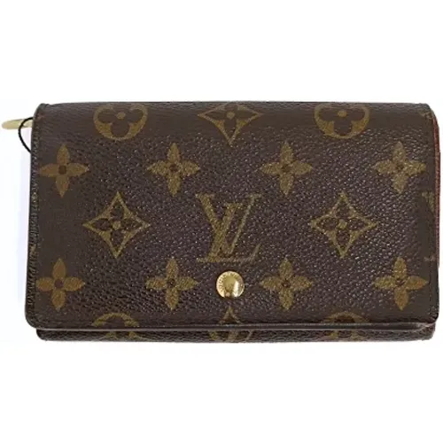 Pre-owned Leather wallets , female, Sizes: ONE SIZE - Louis Vuitton Vintage - Modalova