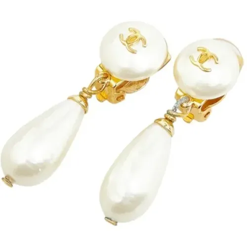 Pre-owned Jewellery, female, , Size: ONE SIZE Pre-owned Pearl chanel-jewelry - Chanel Vintage - Modalova