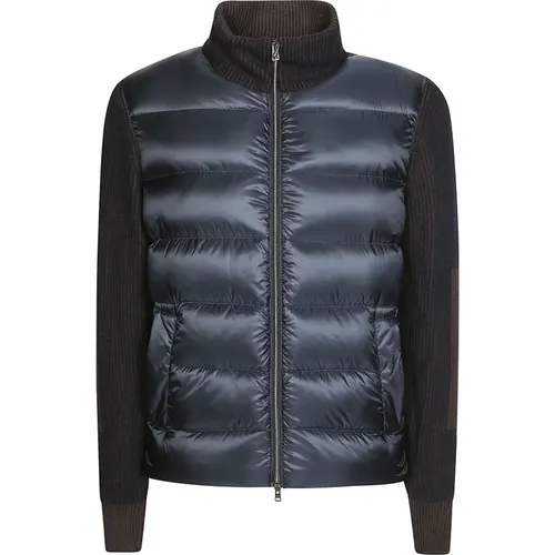 Knit Sleeve Jacket , male, Sizes: XL, L, 2XL - Herno - Modalova
