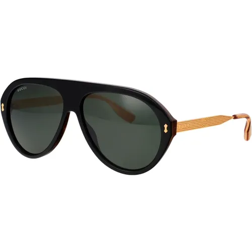 Stylische Sonnenbrille GG1515S,Lettering Large Sonnenbrille - Gucci - Modalova