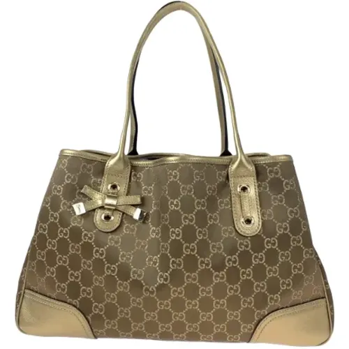 Pre-owned Canvas gucci-bags , female, Sizes: ONE SIZE - Gucci Vintage - Modalova