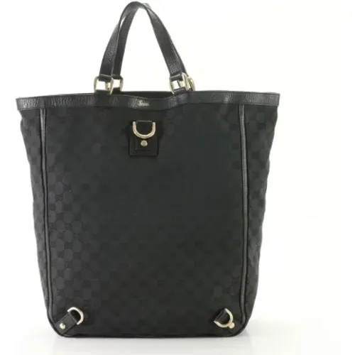 Pre-owned Tote Bags, female, , Size: ONE SIZE Pre-owned Leather gucci-bags - Gucci Vintage - Modalova